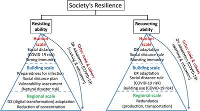 New Architectural Viewpoint for Enhancing Society’s Resilience for Multiple Risks Including Emerging COVID-19